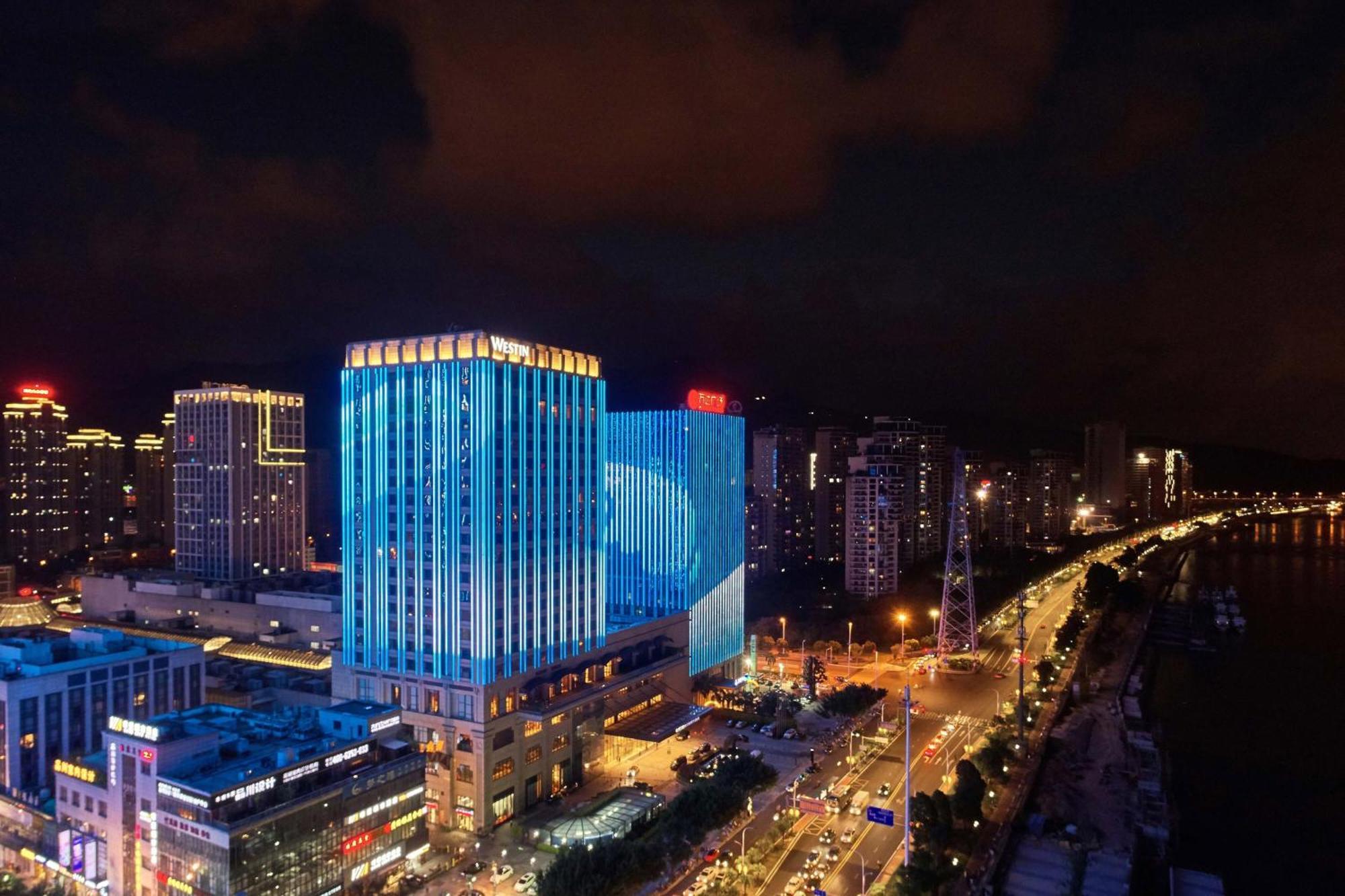 The Westin Fuzhou Minjiang Hotel Exterior foto